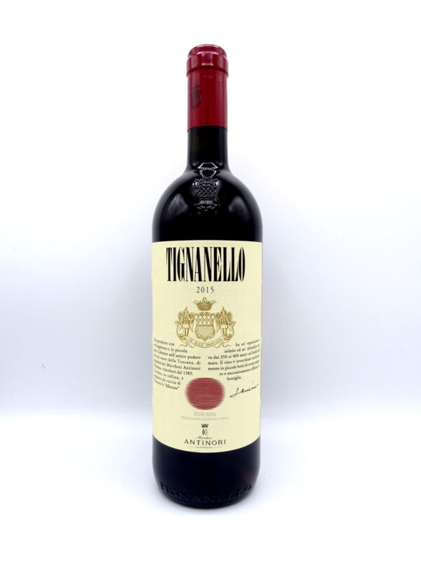 Tignanello Marchesi Antinori 2015, cartone da 6 bottiglie