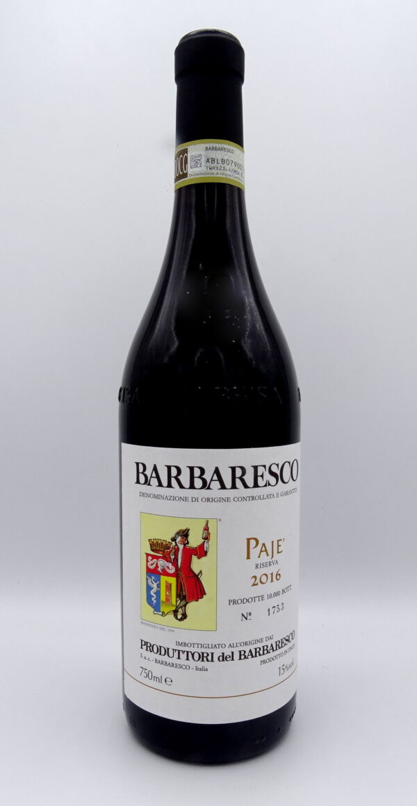 Barbaresco Pajè Riserva Produttori del Barbaresco 2016