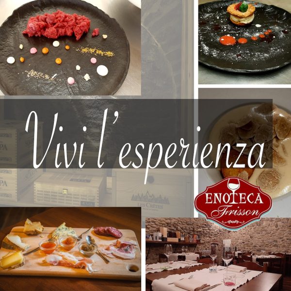 Buono cena - 2 persone - 6 portate - con abbinamento vini