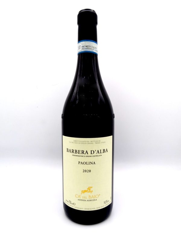 Barbera d'Alba Paolina Ca' del Baio 2019