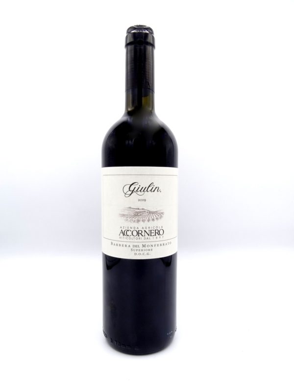 Barbera del Monferrato Superiore Giulin Accornero 2019