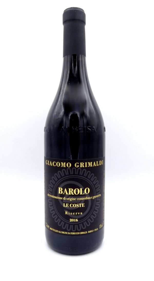 Barolo Riserva Le Coste Giacomo Grimaldi 2016