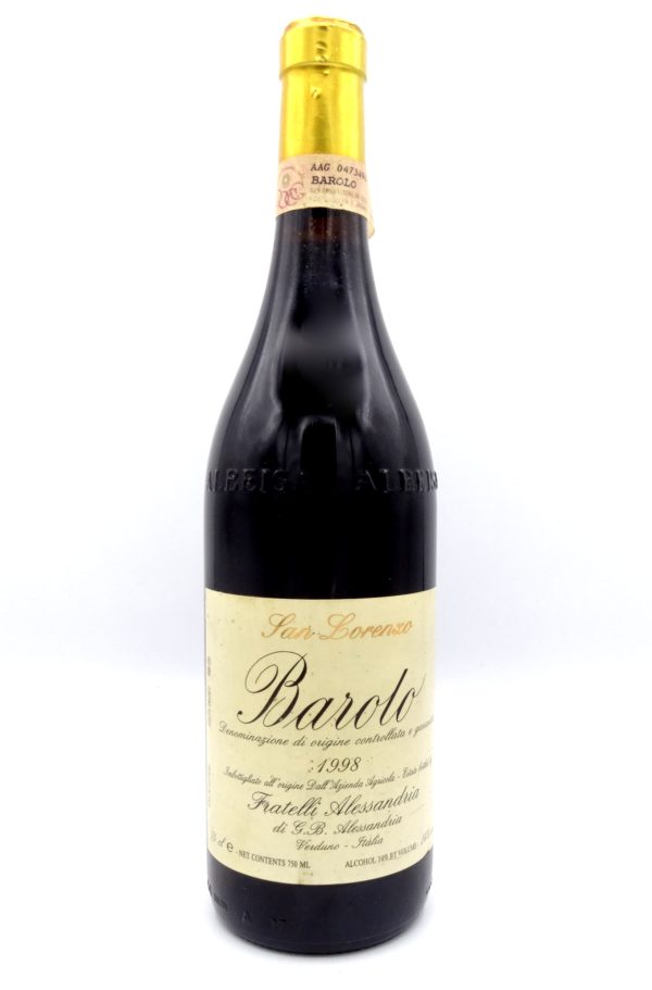 Barolo San Lorenzo Fratelli Alessandria 1998