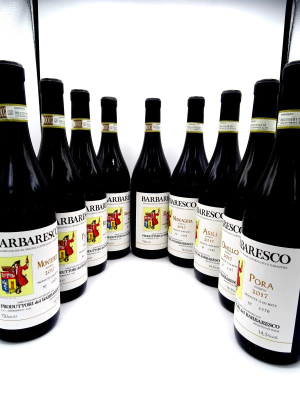 Barbaresco Riserva Crus collection dei 9 cru (senza scatola) Produttori del Barbaresco 2020