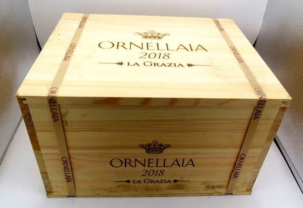 Cassa legno 5+1 Ornellaia e La Grazia Tenuta dell'Ornellaia 2018