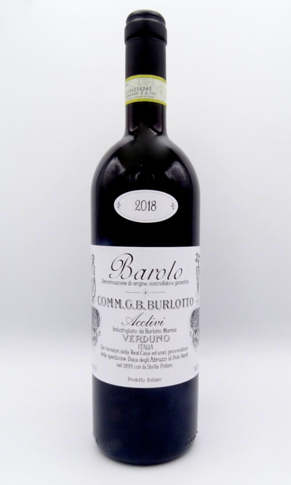 Barolo Acclivi Comm. G. B. Burlotto 2018