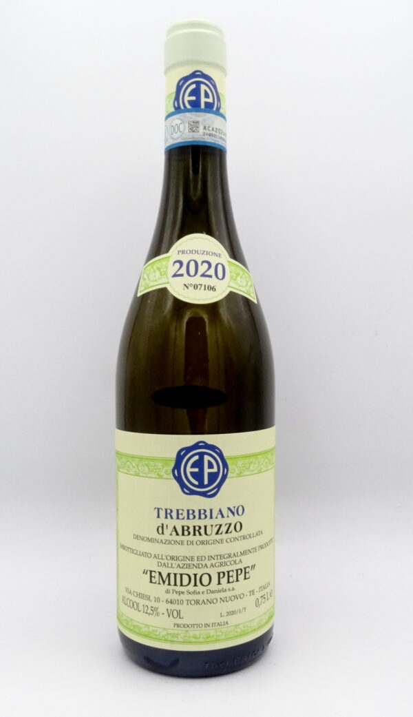 Trebbiano d'Abruzzo  Emidio pepe 2020