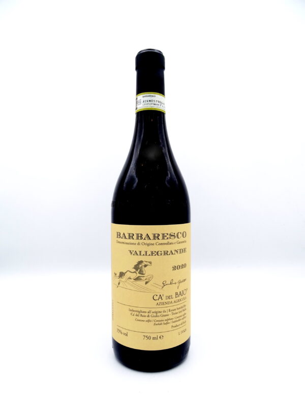 Barbaresco Vallegrande Ca' del Baio 2020