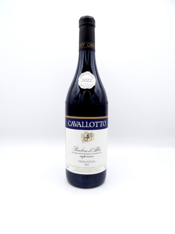 Barbera d’Alba superiore Vigna del Cuculo Cavallotto 2022