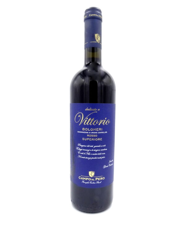 Bolgheri Rosso Superiore A Vittorio Campo al Pero 2019