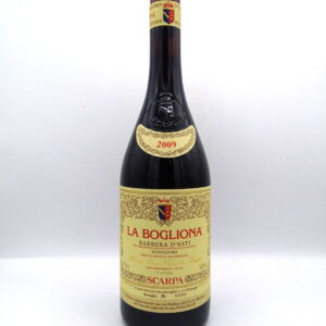Barbera d'Asti Superiore La Bogliona Scarpa 2009